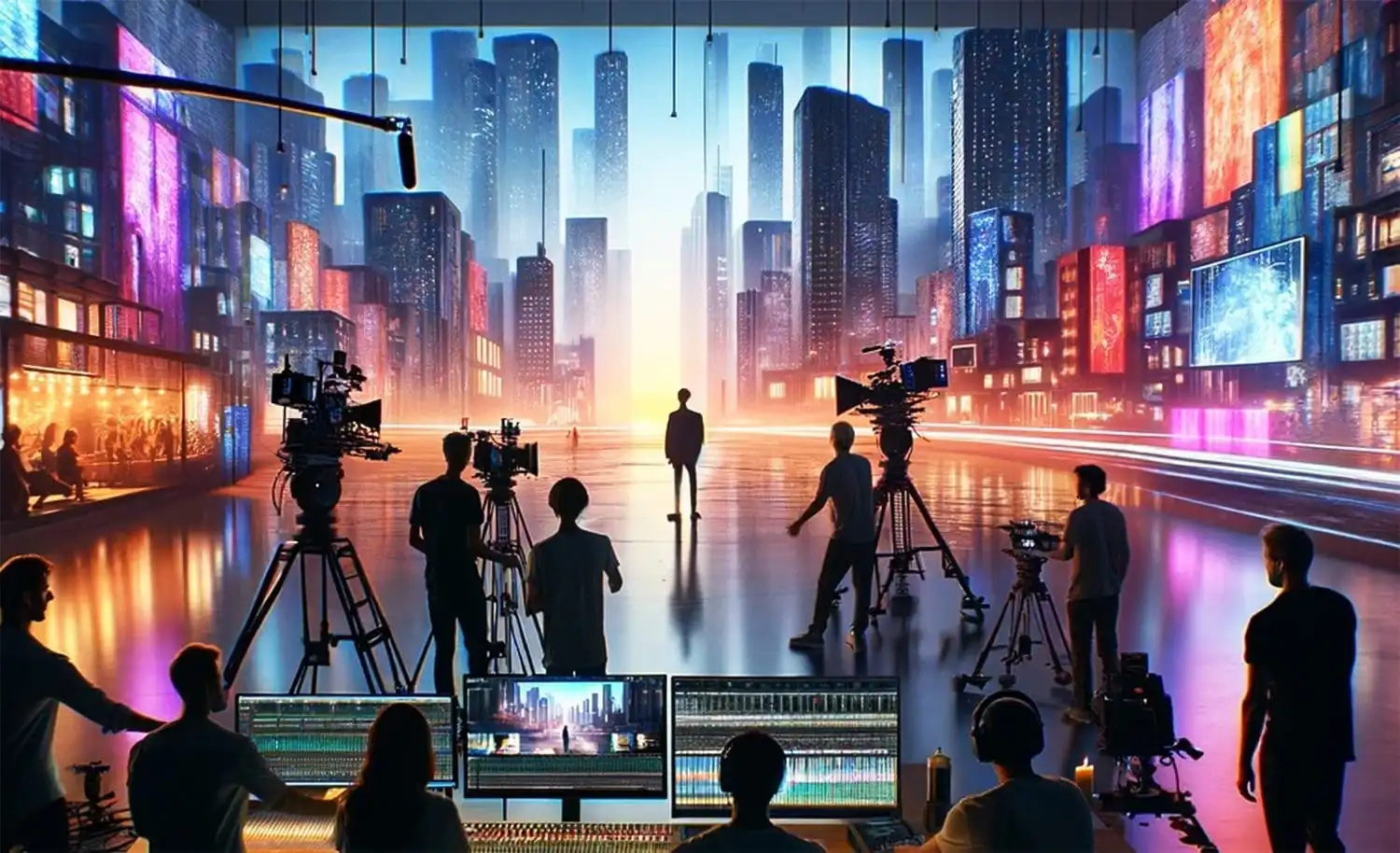 Stage led wall