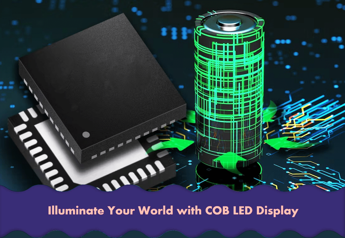 Paparan LED COB Mikro