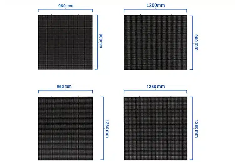 Custom size outdoor LED display for billboard and signage