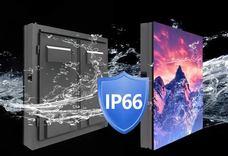 IP66 all-weather durable outdoor LED display