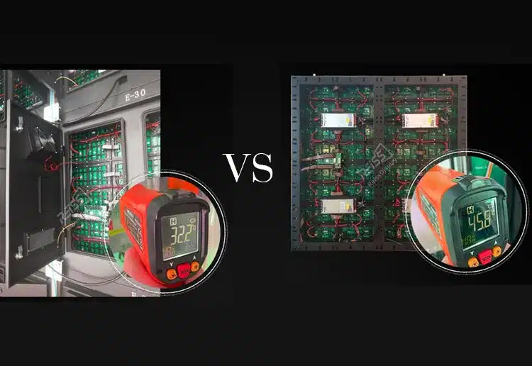 OF-FX outdoor LED display low-temperature energy-saving tech