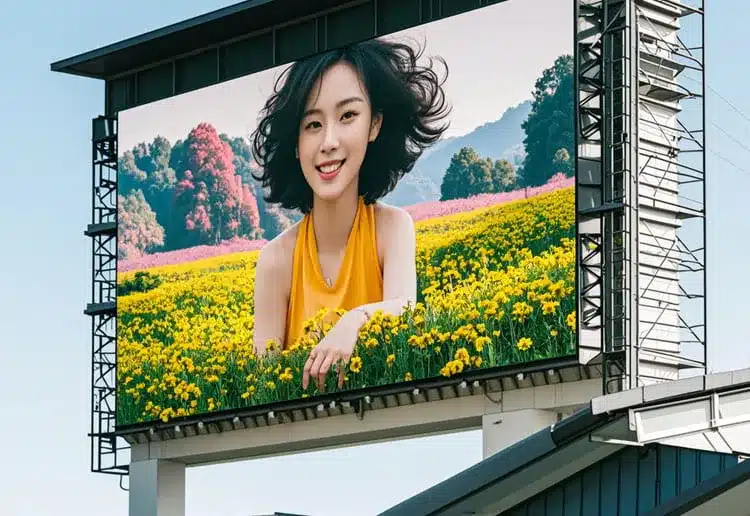 OF-FX outdoor LED screen vivid dynamic display effect