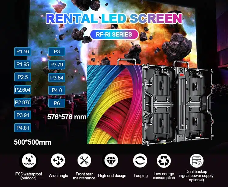 Rental Outdoor LED Screens