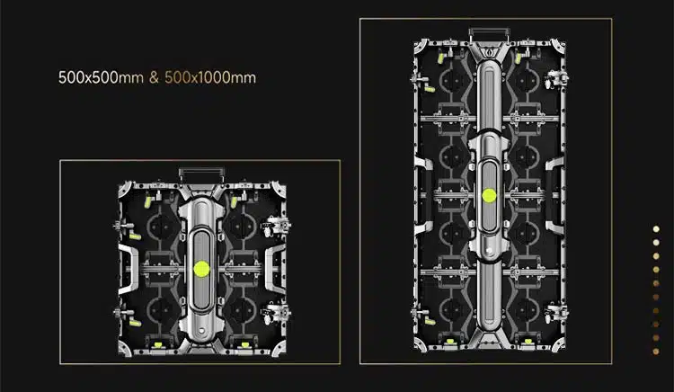 RXR LED panels in 500x500mm and 500x1000mm sizes for virtual reality productions