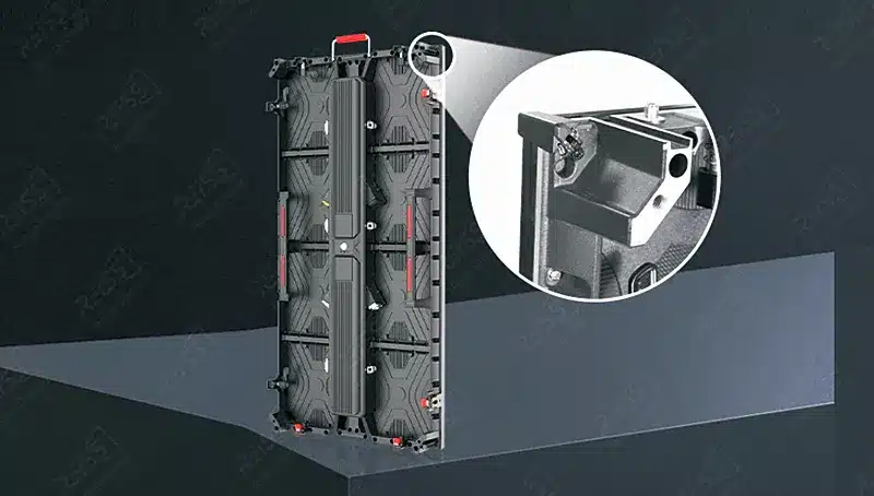 Corner protection for rental LED video wall transport