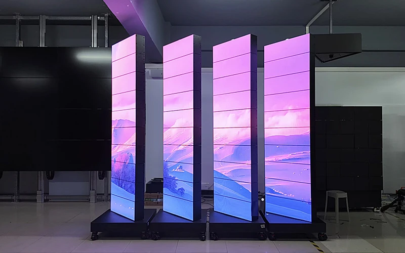 Kinetic Rotating LED Display