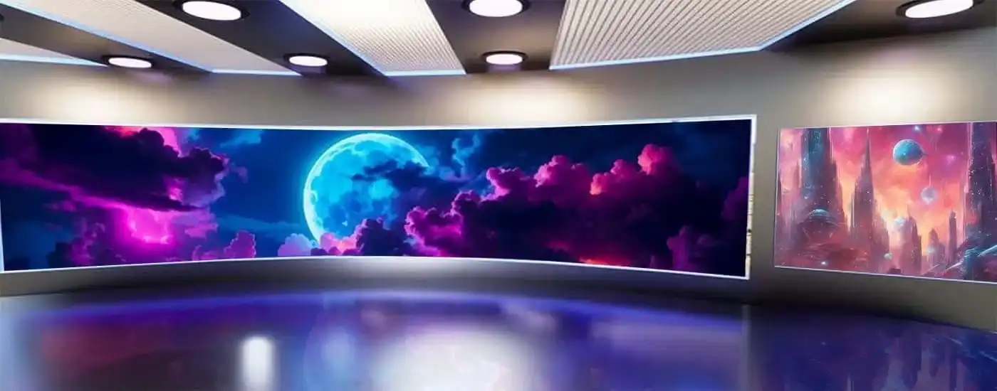 Indoorled wall
