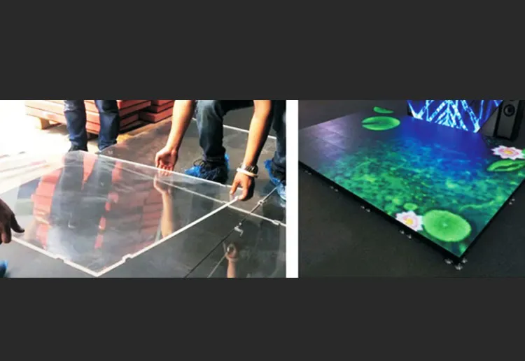 LED Floor Tile Display