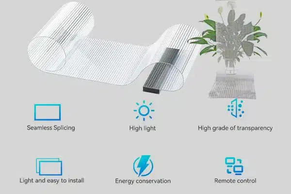 Transparent Crystal Film Screen