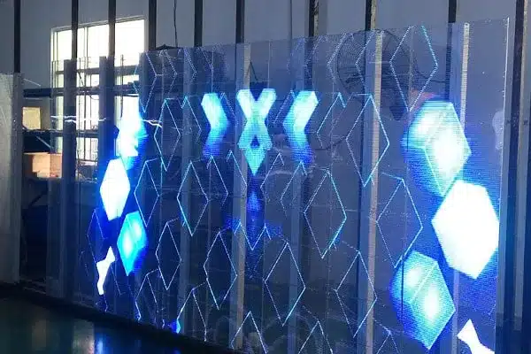 Transparent Holographic LED Film Screen
